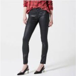 AG Super Skinny Legging Ankle in Leatherette 29R